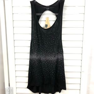 Buckle Black Crystal Tank